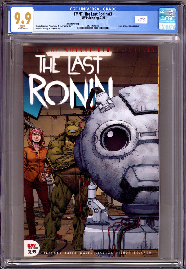 TMNT: The Last Ronin 3 CGC 9.9 (MINT) (2021) 2nd Print