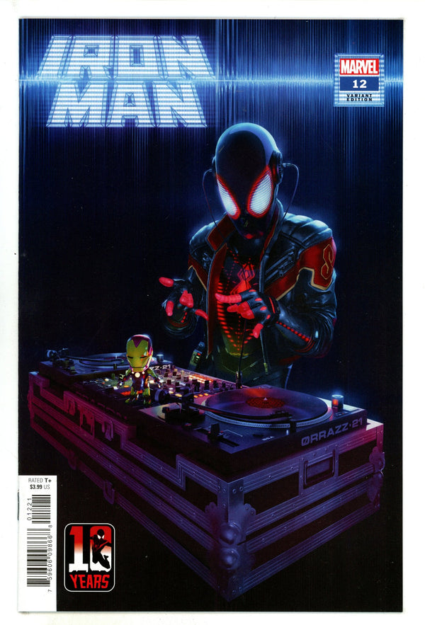 Iron Man Vol 6 12 (637) VF/NM (9.0) (2021) Rahzzah Variant