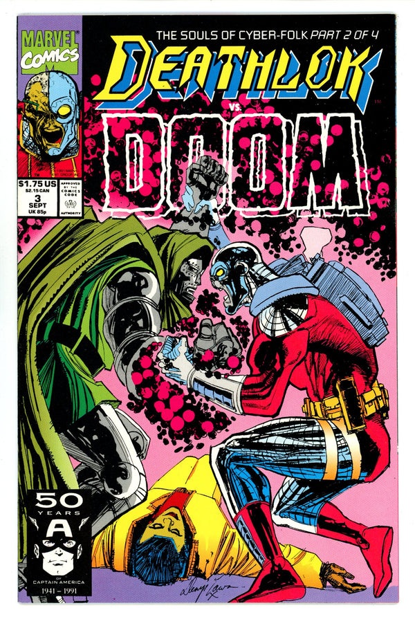Deathlok Vol 2 3 High Grade (1991)