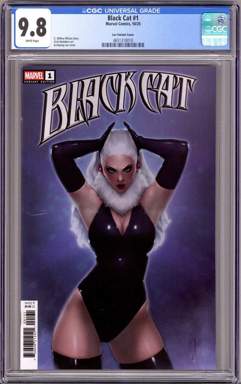 Black Cat Vol 3 1 CGC 9.8 (NM/M) (2025) Lee Variant 