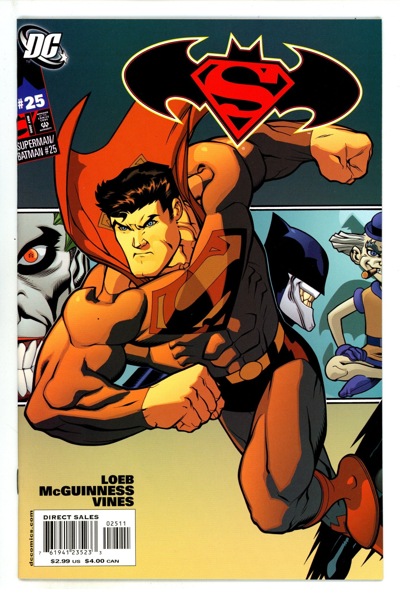 Superman / Batman 25 High Grade (2006) Superman Variant 