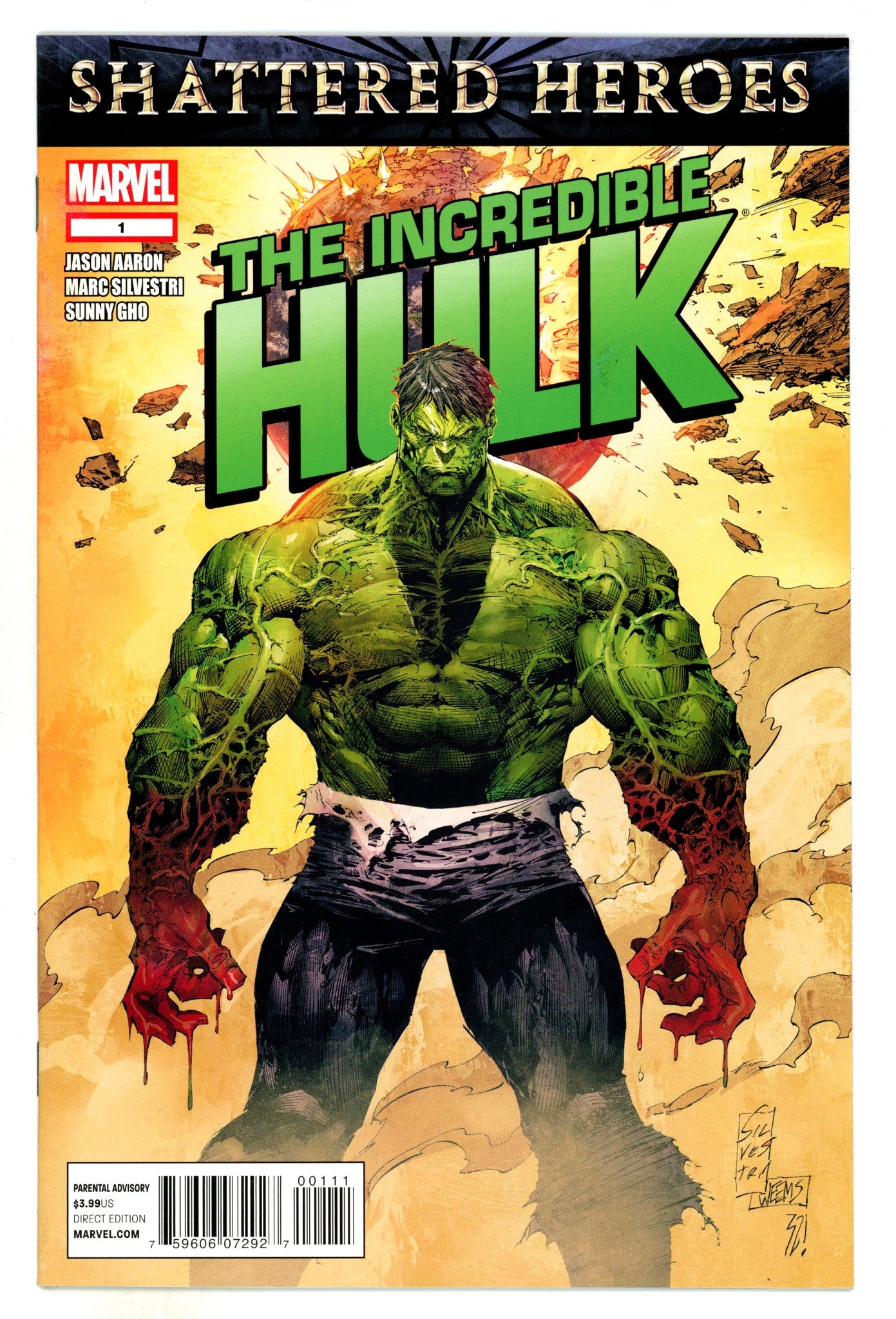 The Incredible Hulk Vol 3 1 (2011) 
