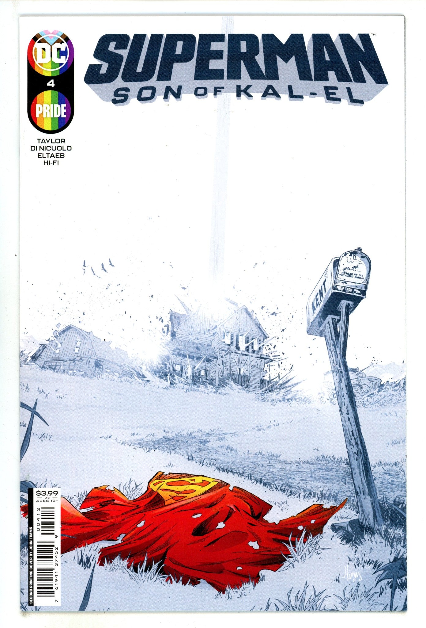 Superman: Son of Kal-El   4  High Grade   (2021)     2nd Print  