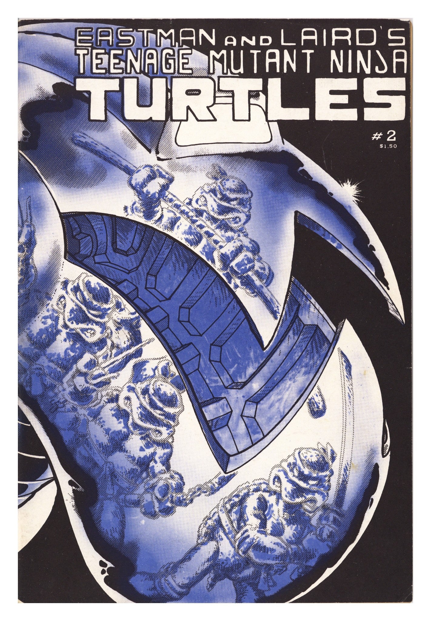 Teenage Mutant Ninja Turtles Vol 1 2 FN+ (6.5) Colour Touch (1984) 