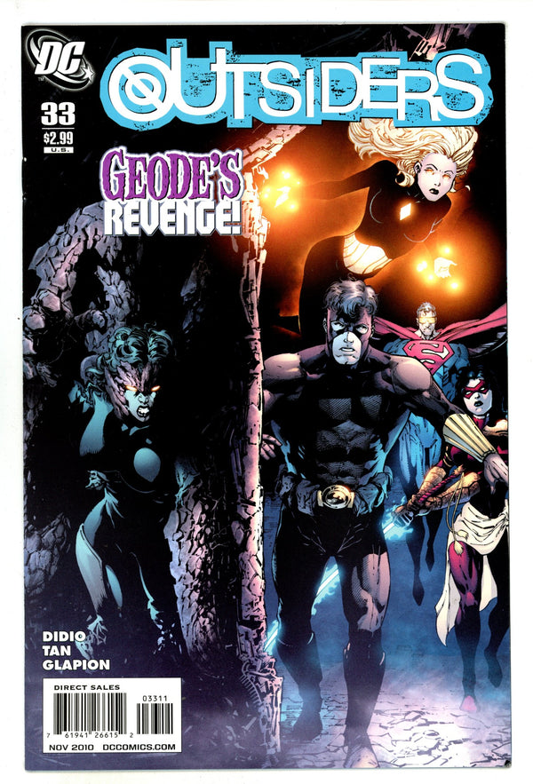 The Outsiders Vol 4 33 High Grade (2010)