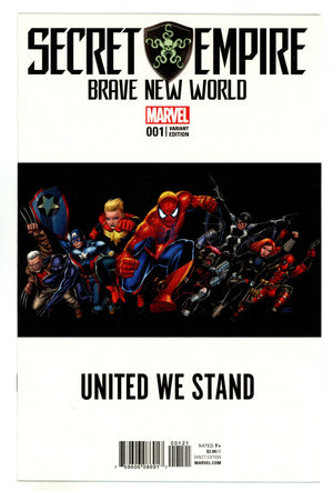 Secret Empire: Brave New World 1 High Grade (2017) Cassaday Incentive Variant