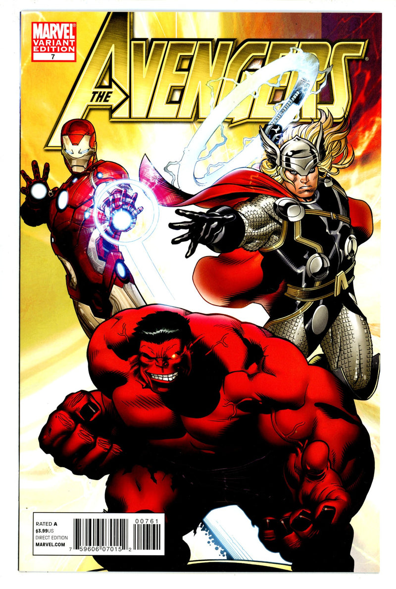 Avengers Vol 4 7 High Grade (2011) McGuinness Variant 