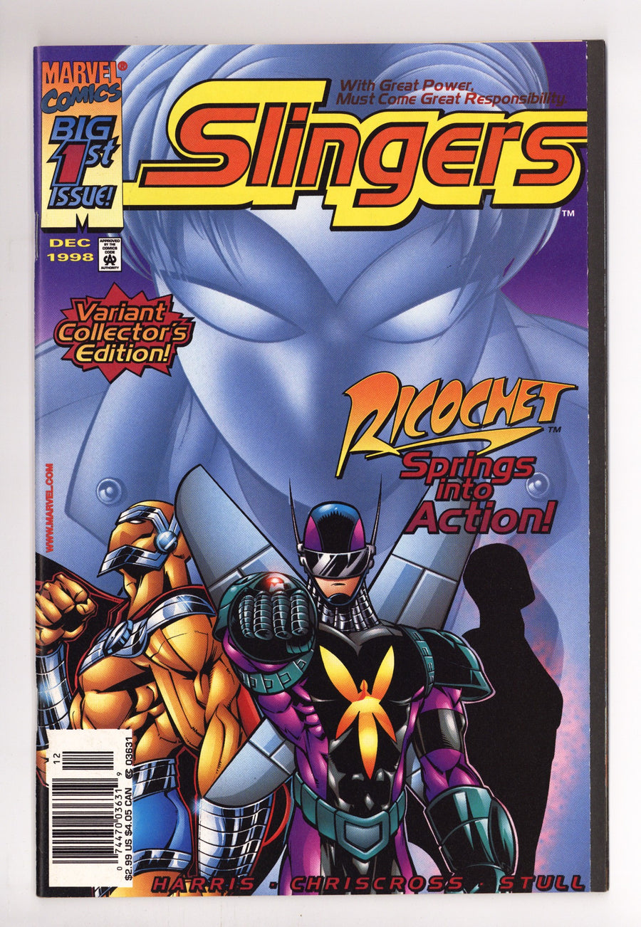 Slingers 1 VF/NM (9.0) (1998) Newsstand 