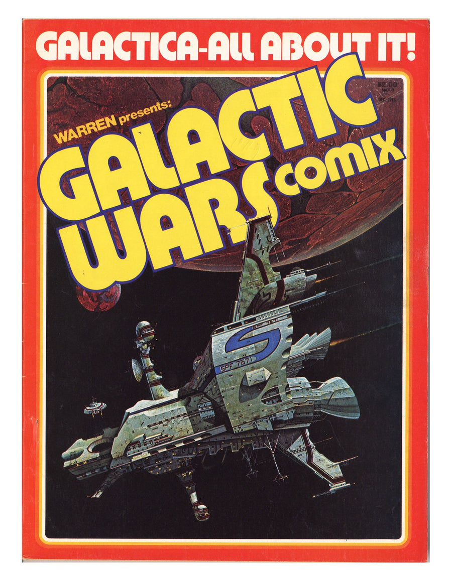 Galactic Wars Comix [nn] FN (6.0) (1978) Canadian Price Variant 