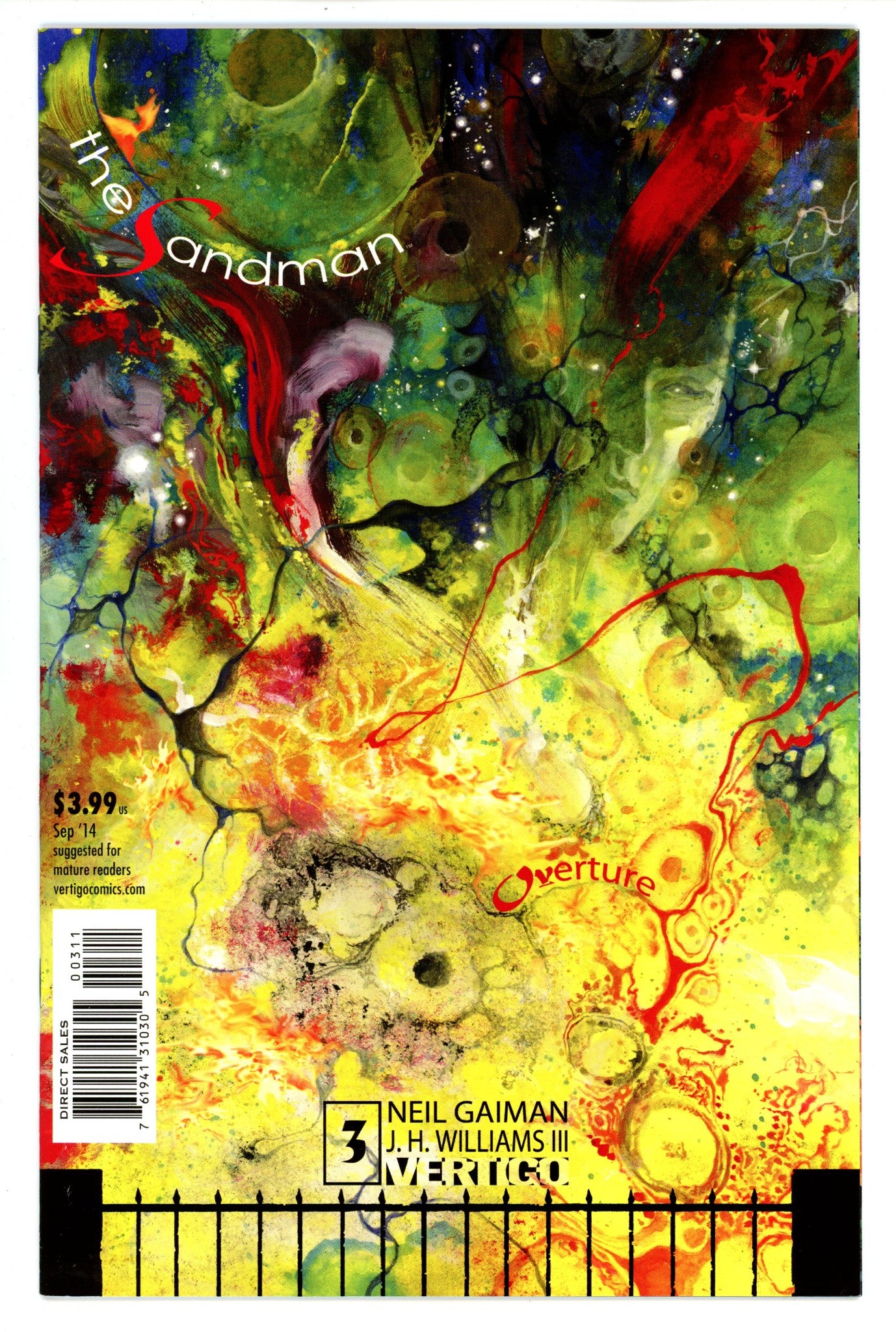 The Sandman: Overture3High Grade(2014)