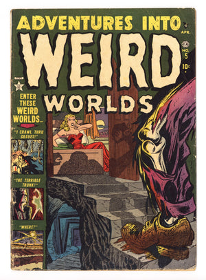 Adventures into Weird Worlds 5 GD/VG (3.0) (1952) 
