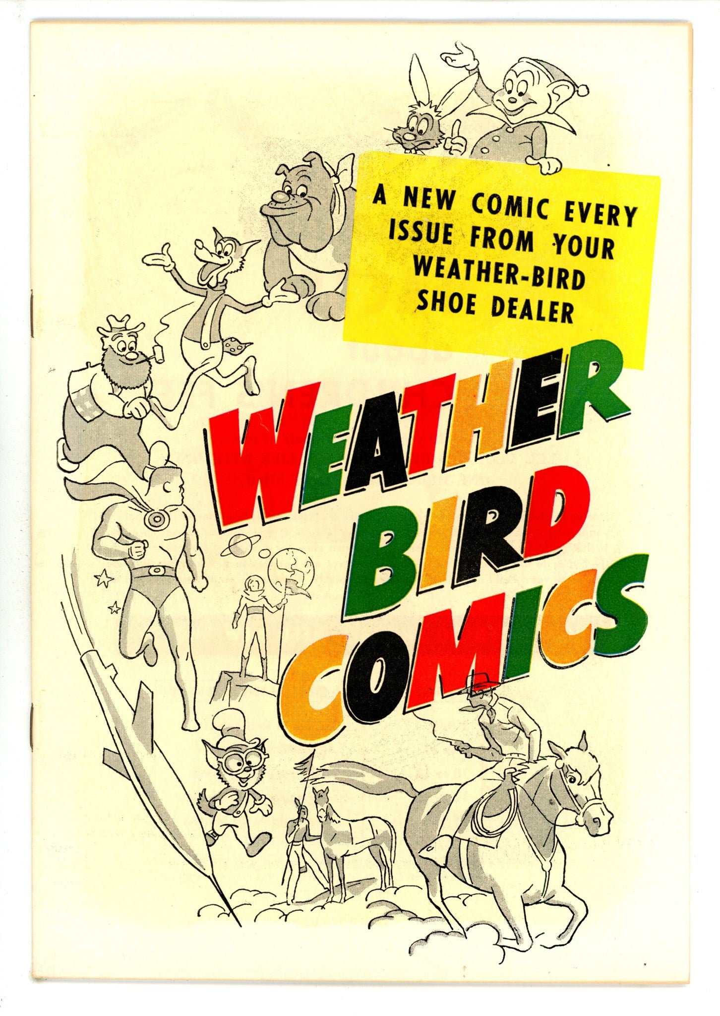 Weather Bird Comics [12] VF/NM (9.0) Harvey Hits 12 (1958) 