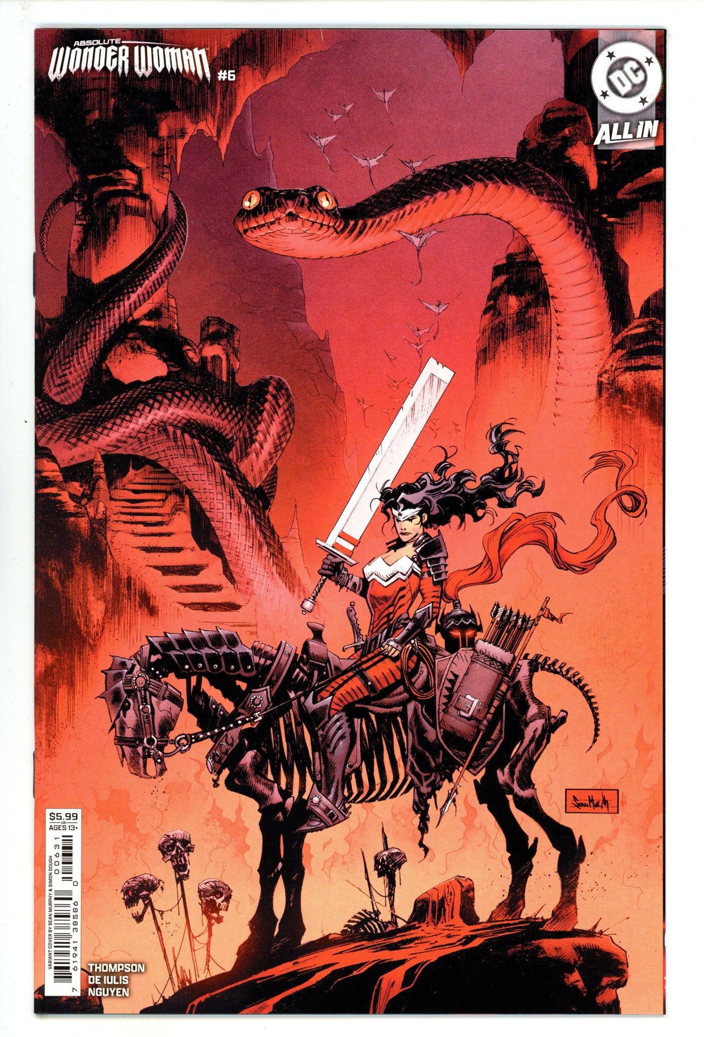 Absolute Wonder Woman 6 Murphy Variant (2025)