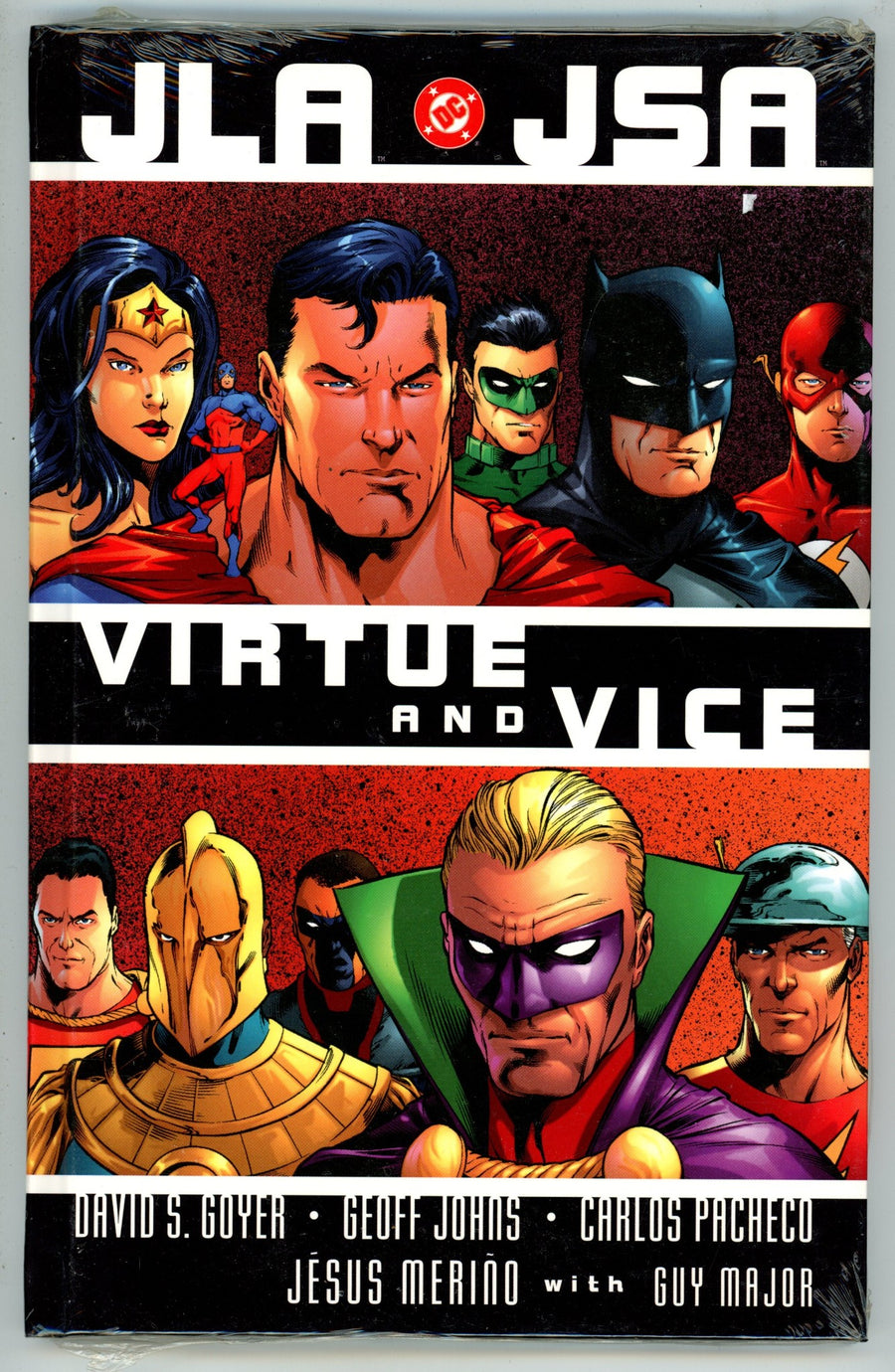 JLA / JSA: Virtue and Vice HC New, Sealed (2003) 