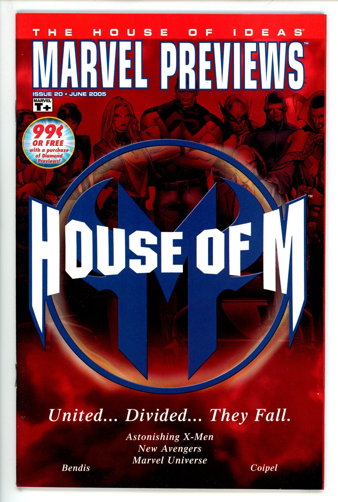 Marvel Previews Vol 1 20 High Grade (2005) 