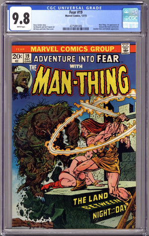 Fear 19 CGC 9.8 (NM/M) (1973)