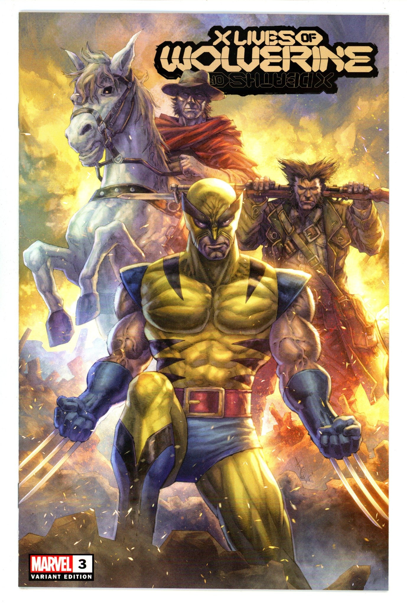 X Lives of Wolverine  3  NM (9.4)  (2022) Quah  Exclusive Variant  