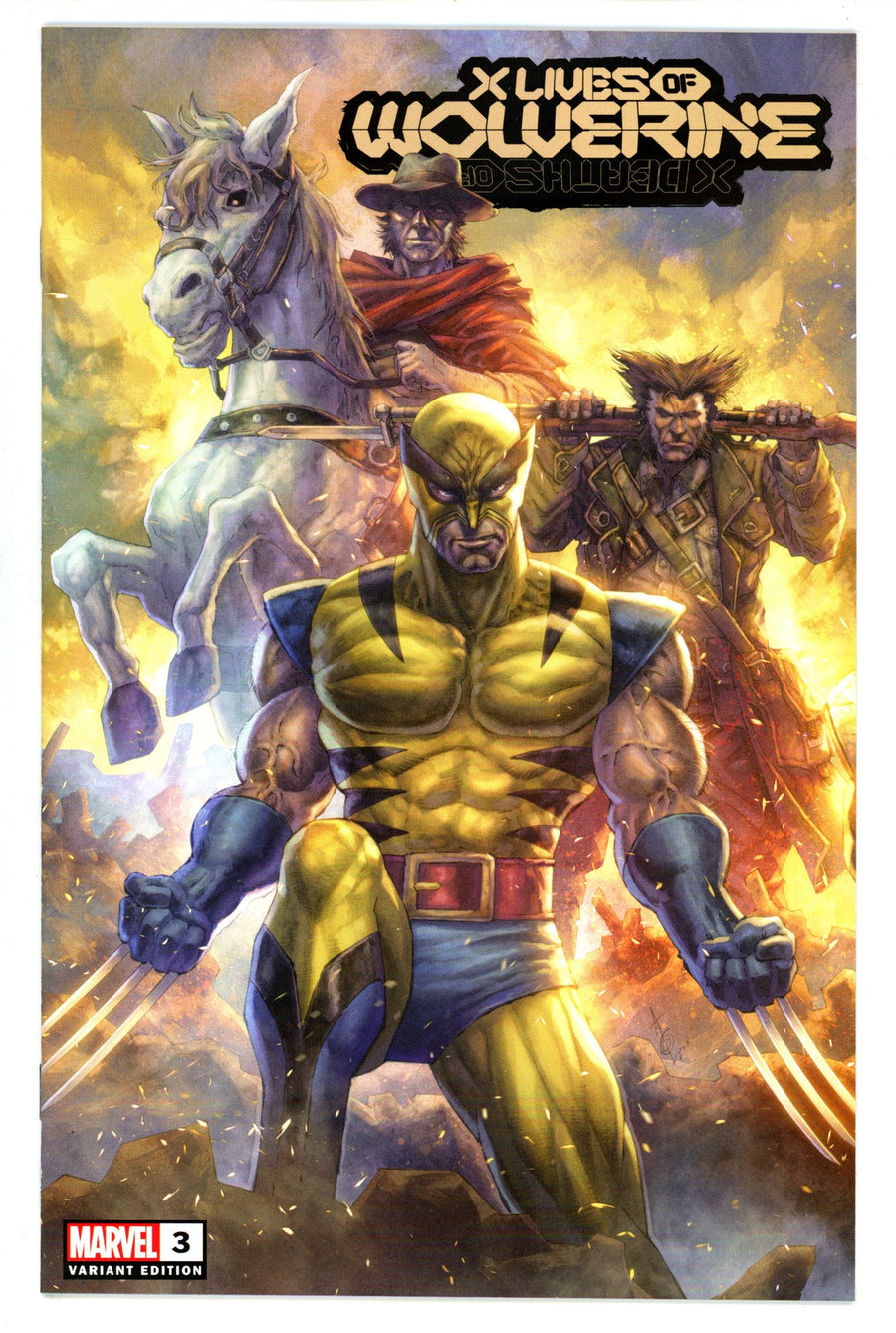 X Lives of Wolverine  3  NM (9.4)  (2022) Quah  Exclusive Variant  
