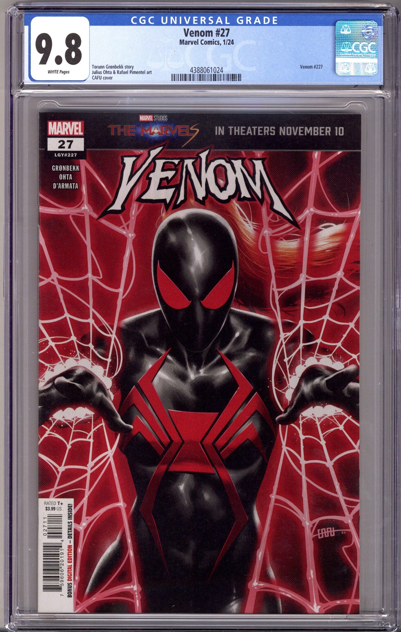 Venom Vol 5 27 (227) CGC 9.8 (NM/M) (2024)