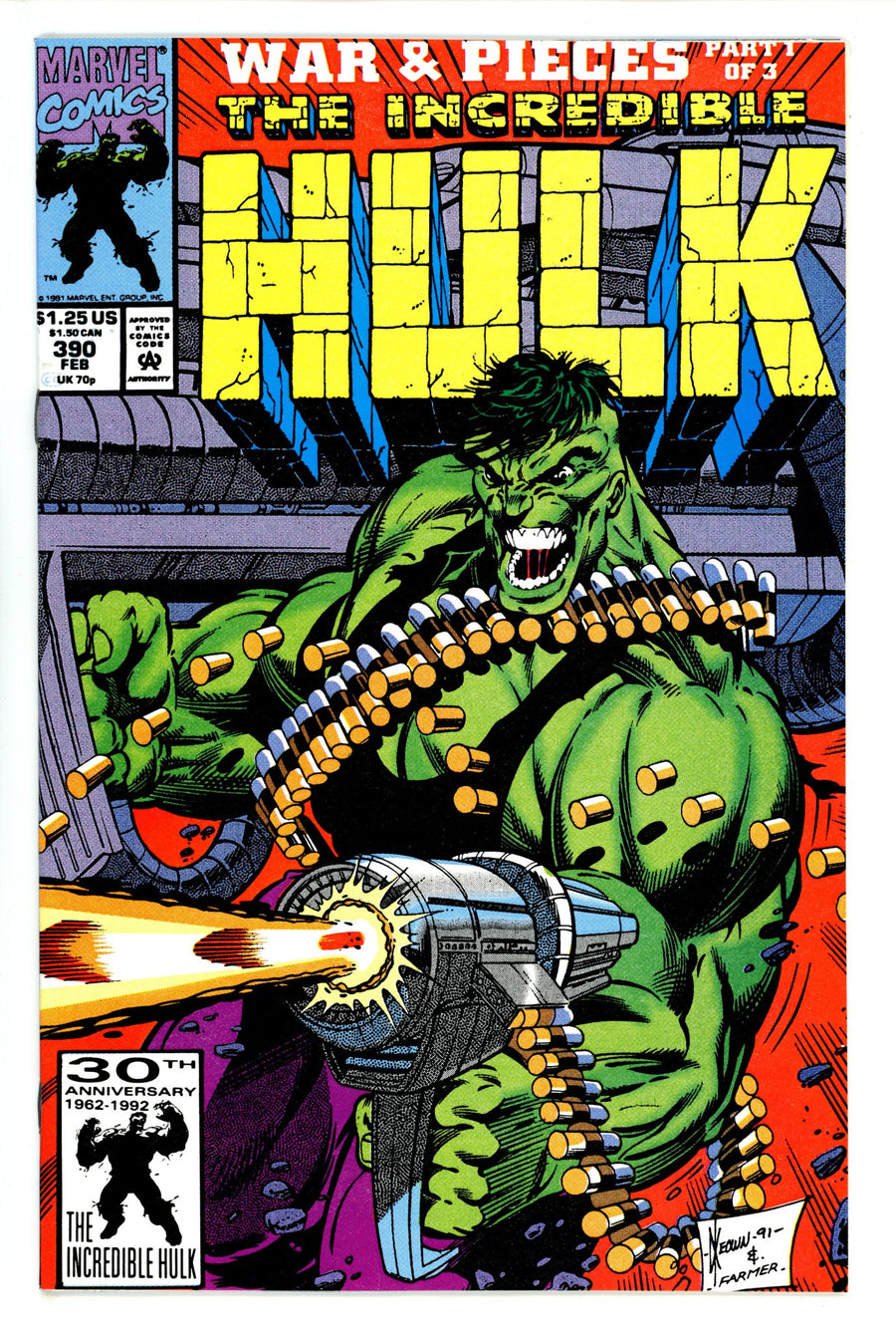 The Incredible Hulk Vol 1 390 (1992)