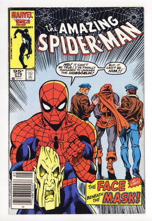 The Amazing Spider-Man Vol 1 276 FN (6.0) (1986) Canadian Price Variant 