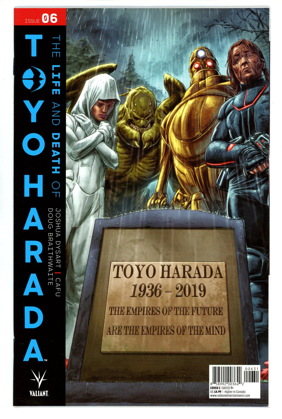 The Life and Death of Toyo Harada 6 High Grade (2019) Braithwaite Variant 
