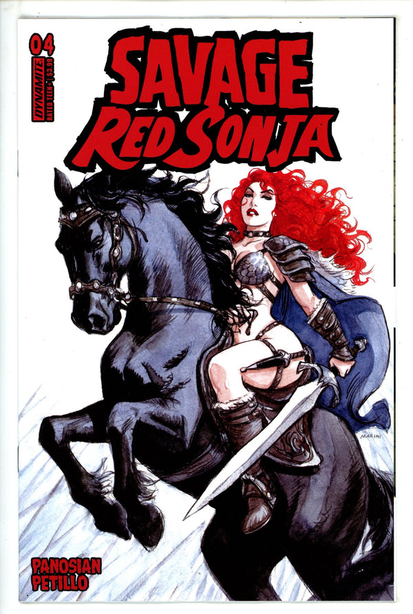 Savage Red Sonja 4 Marini Variant (2024)
