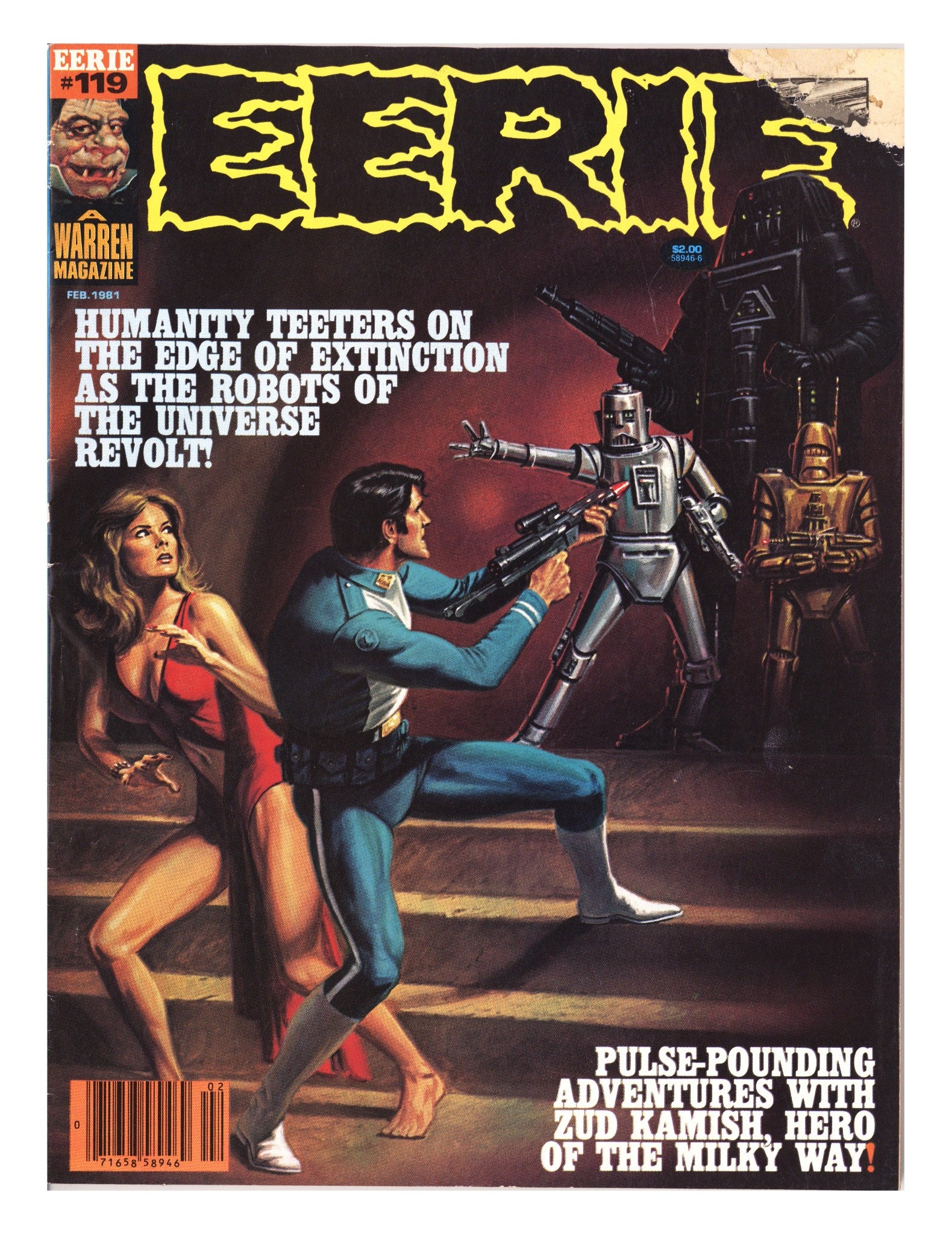 Eerie 119 Very Low Grade (1981) Canadian Price Variant 