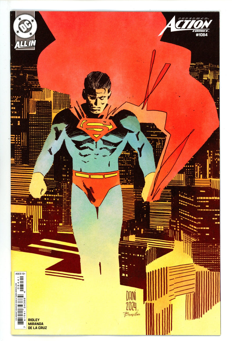 Action Comics Vol 3 1084 Dani Incentive Variant NM+ (2025)