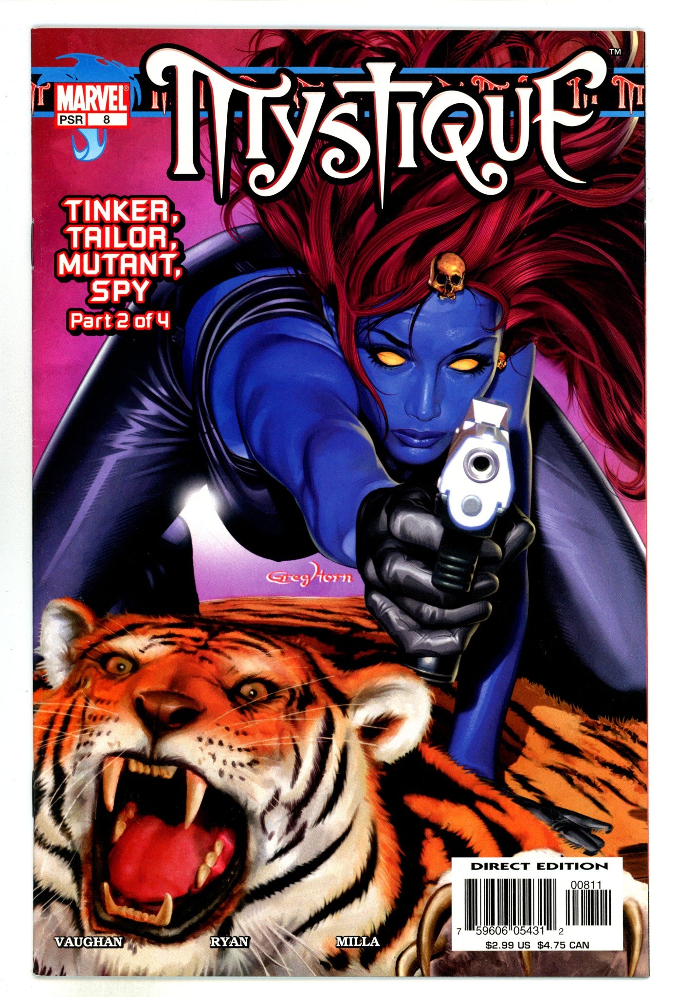 Mystique Vol 1 8 High Grade (2004) 