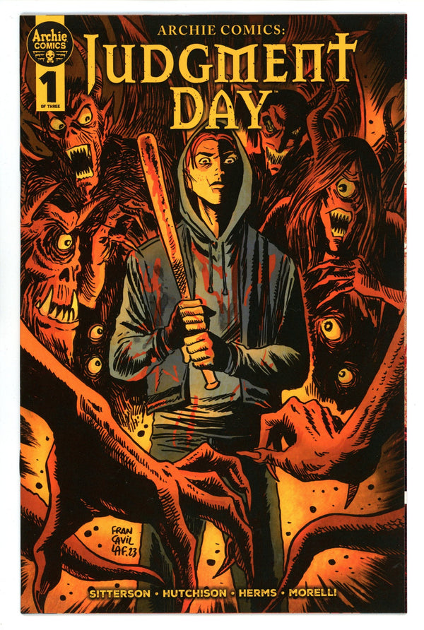 Archie Comics Judgment Day 1 Francavilla Variant (2024)