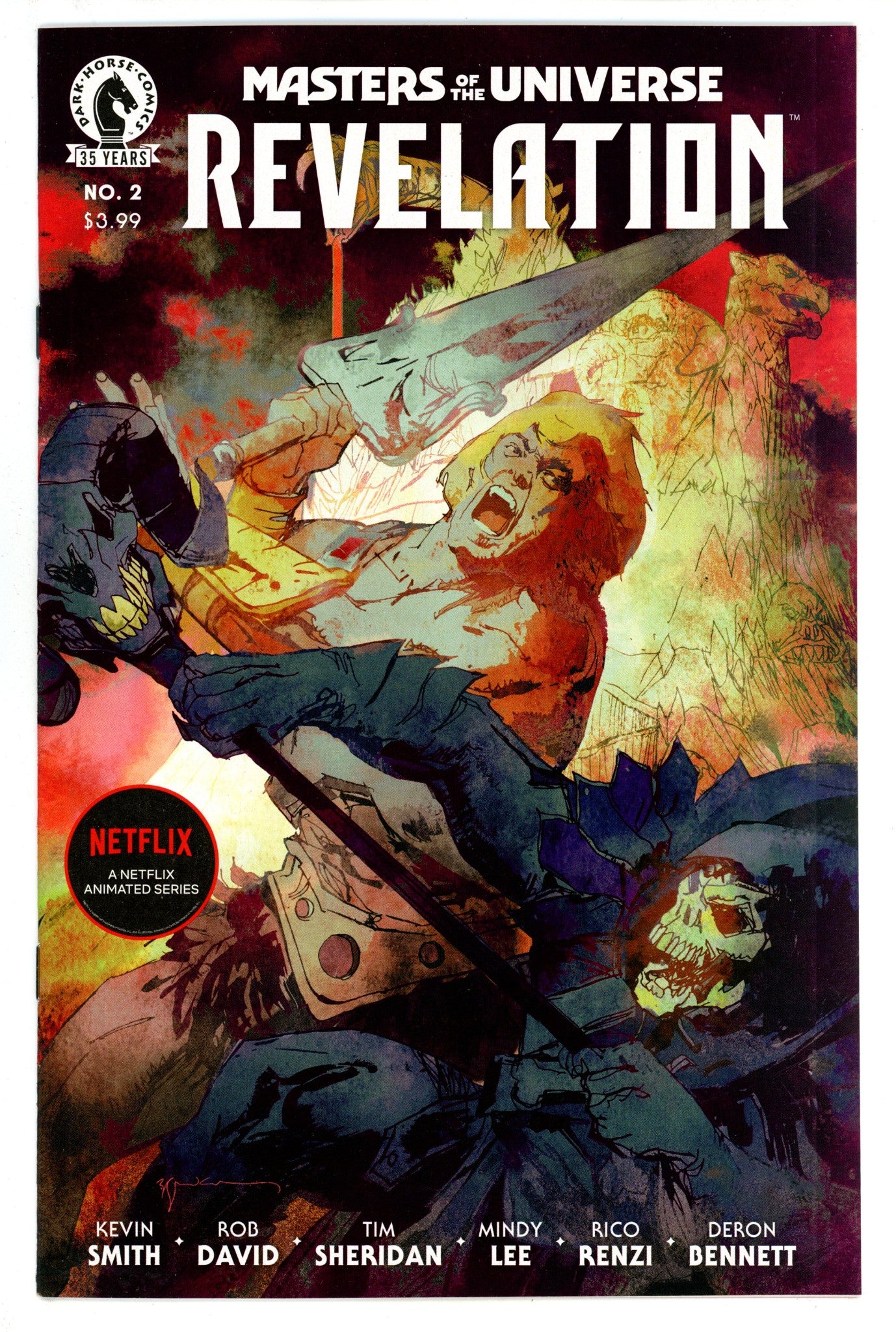 Masters of the Universe: Revelation 2 High Grade (2021) Sienkiewicz Variant 