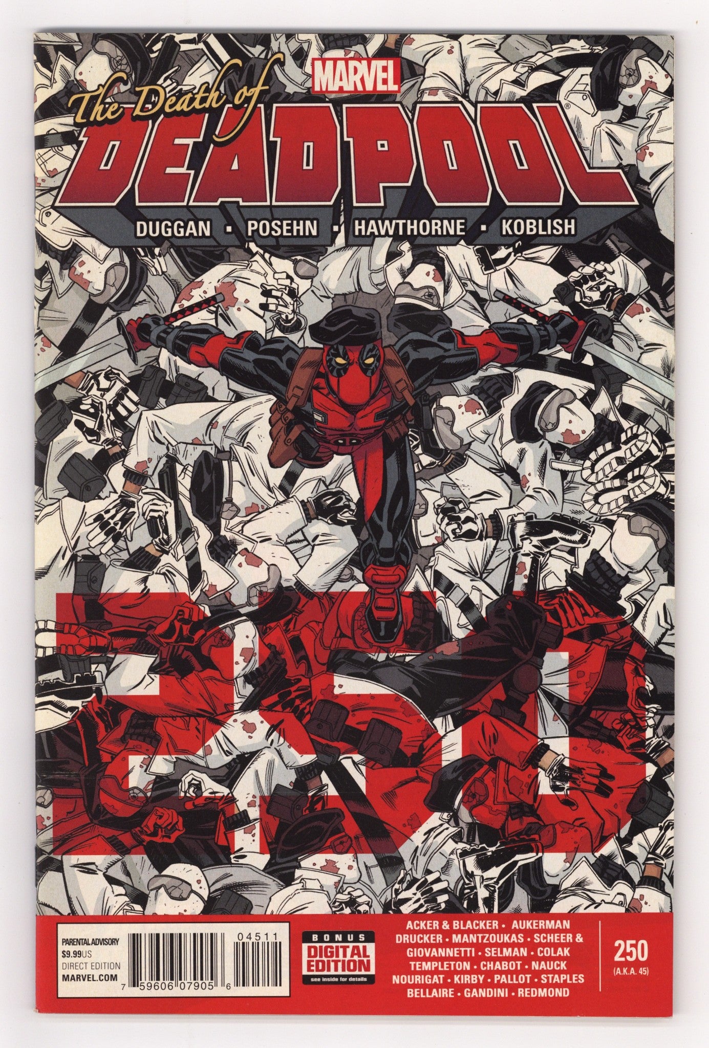 Deadpool Vol 4 45 (250) High Grade (2015) 