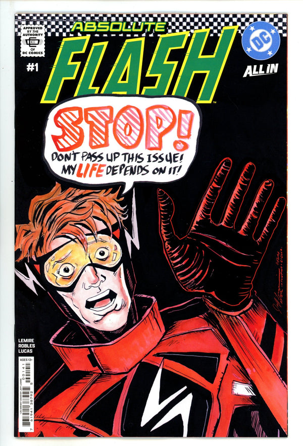 Absolute Flash 1 Lemire Incentive Variant NM (2025)