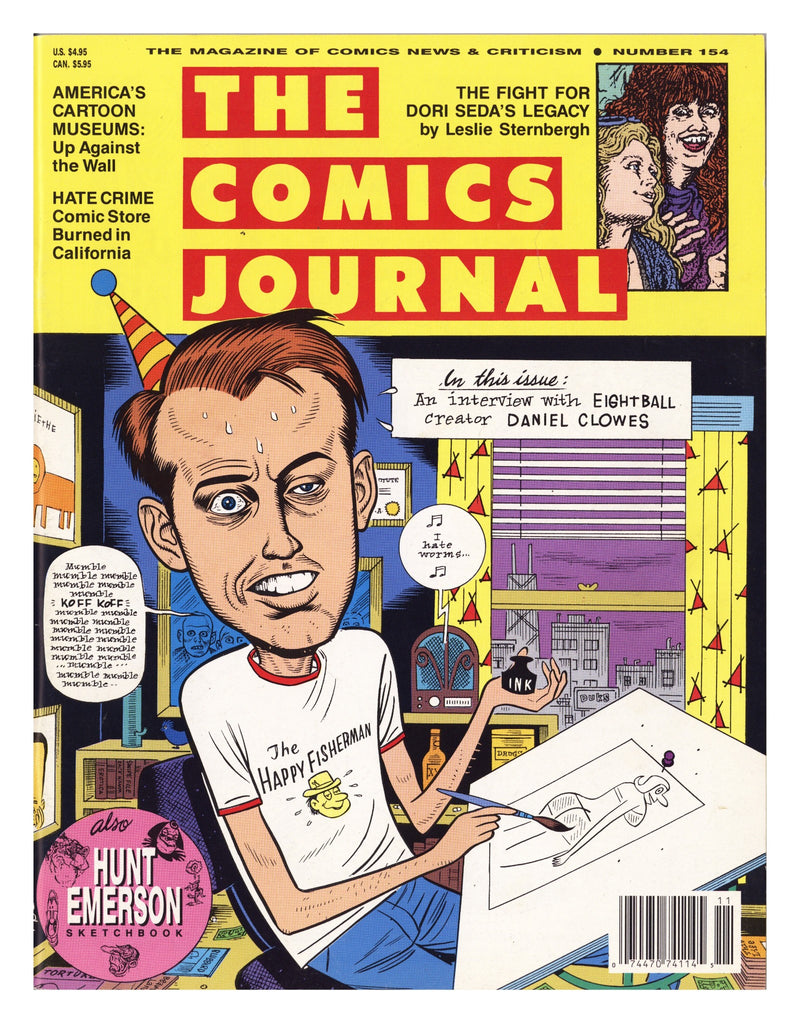 The Comics Journal 154 FN+ (6.5) (1992) 