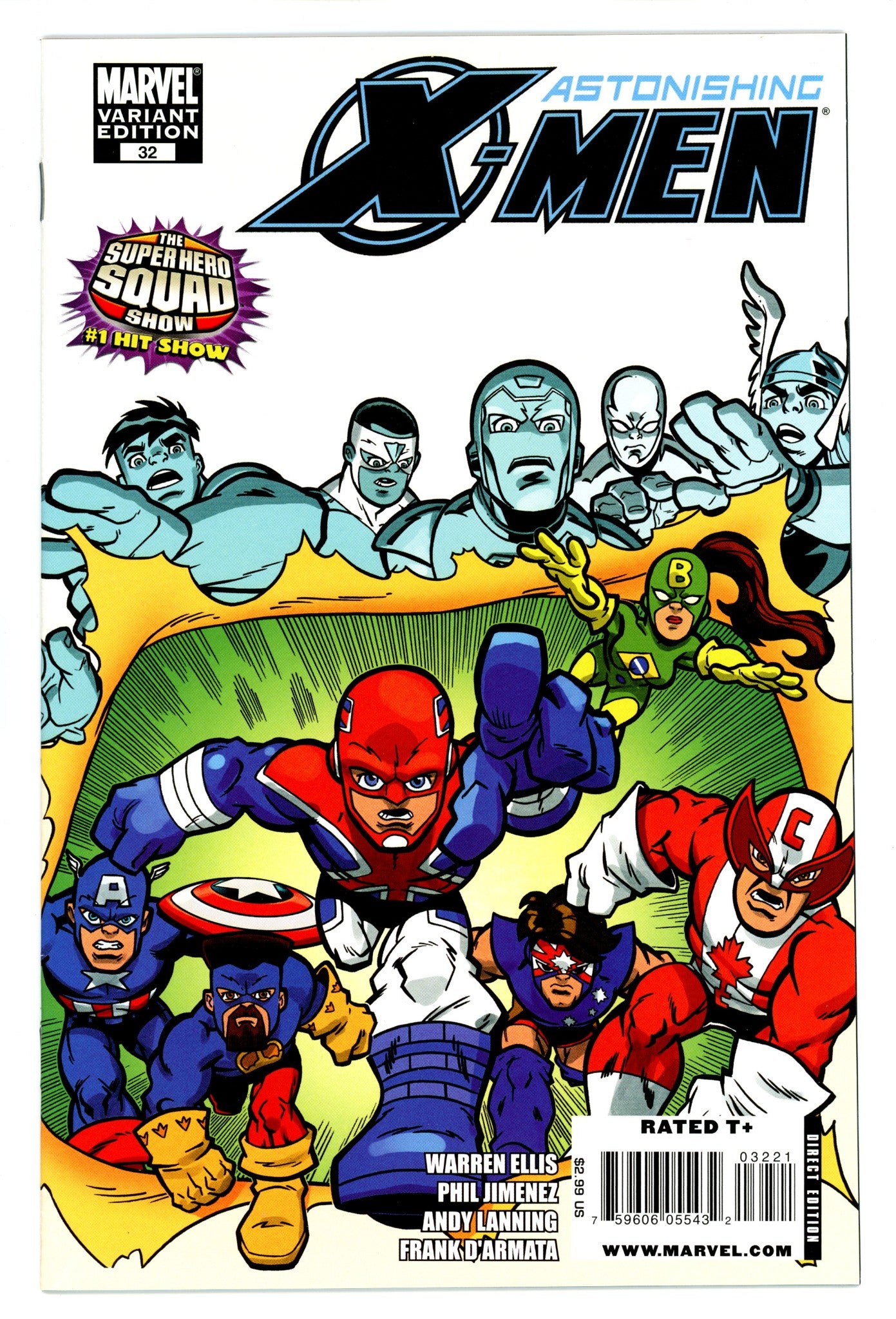 Astonishing X-Men Vol 3 32 High Grade (2010) DiChiara Variant 