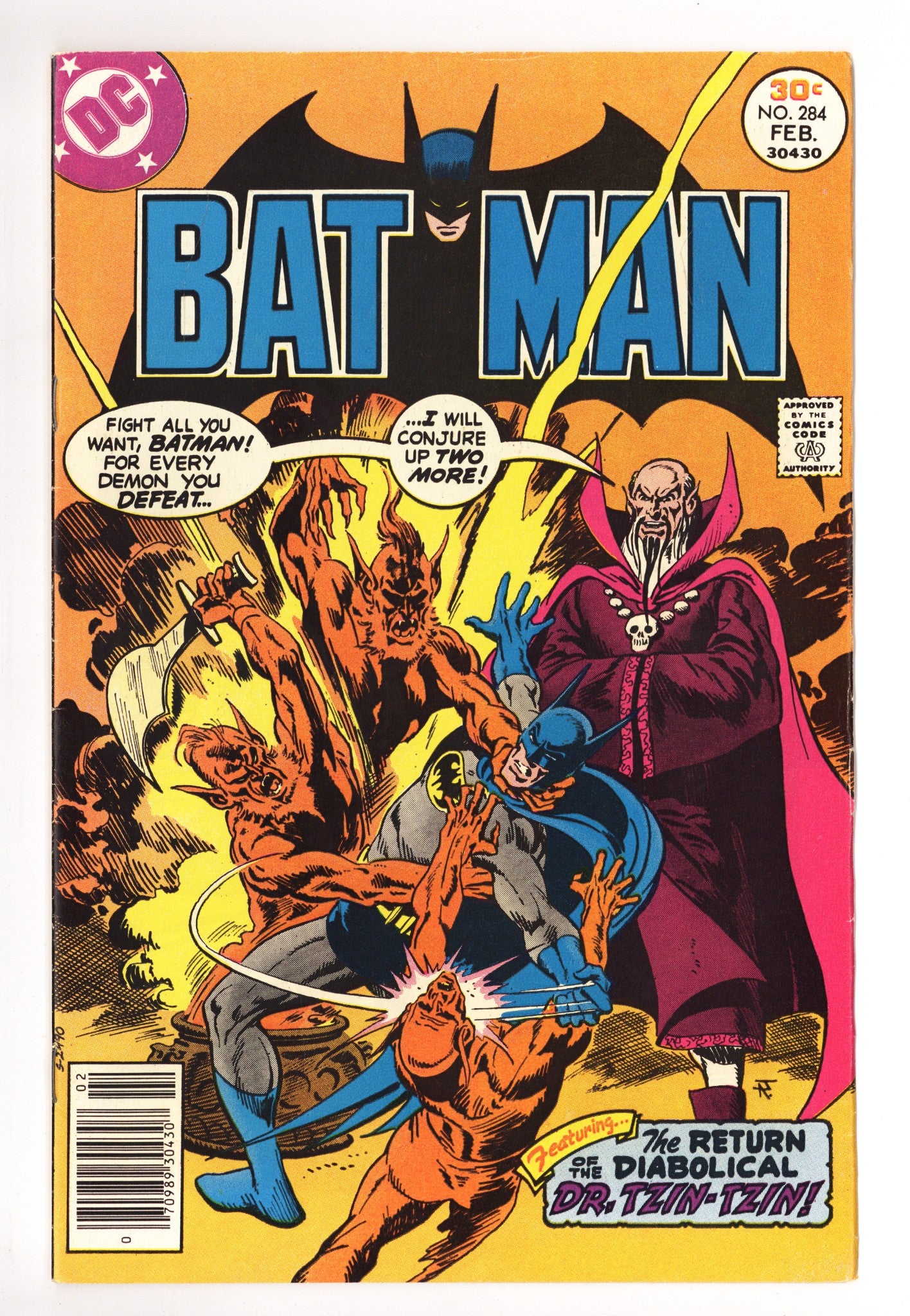 Batman Vol 1 284 Mid Grade (1977) 
