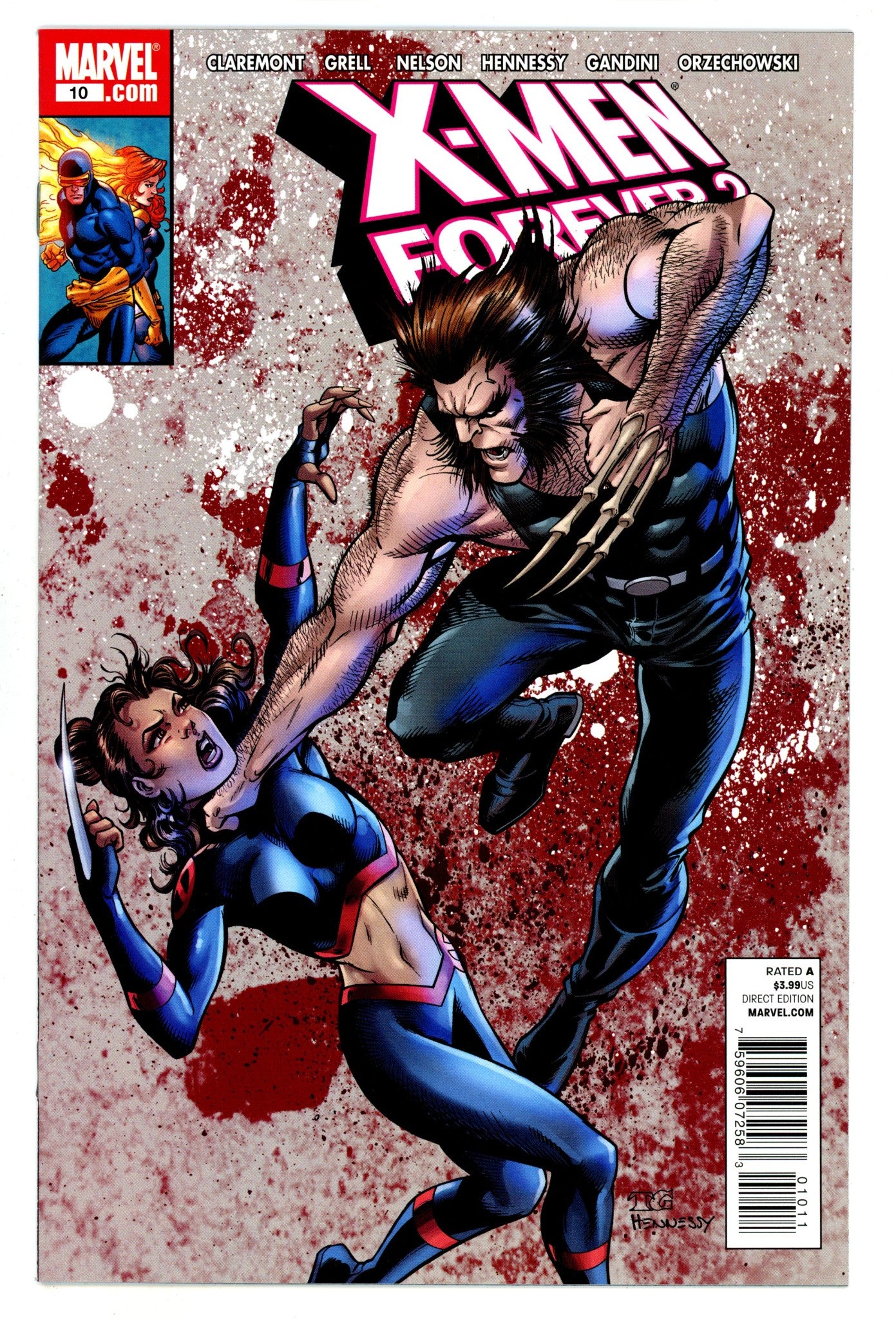 X-Men Forever 2  10  High Grade  (2010)  