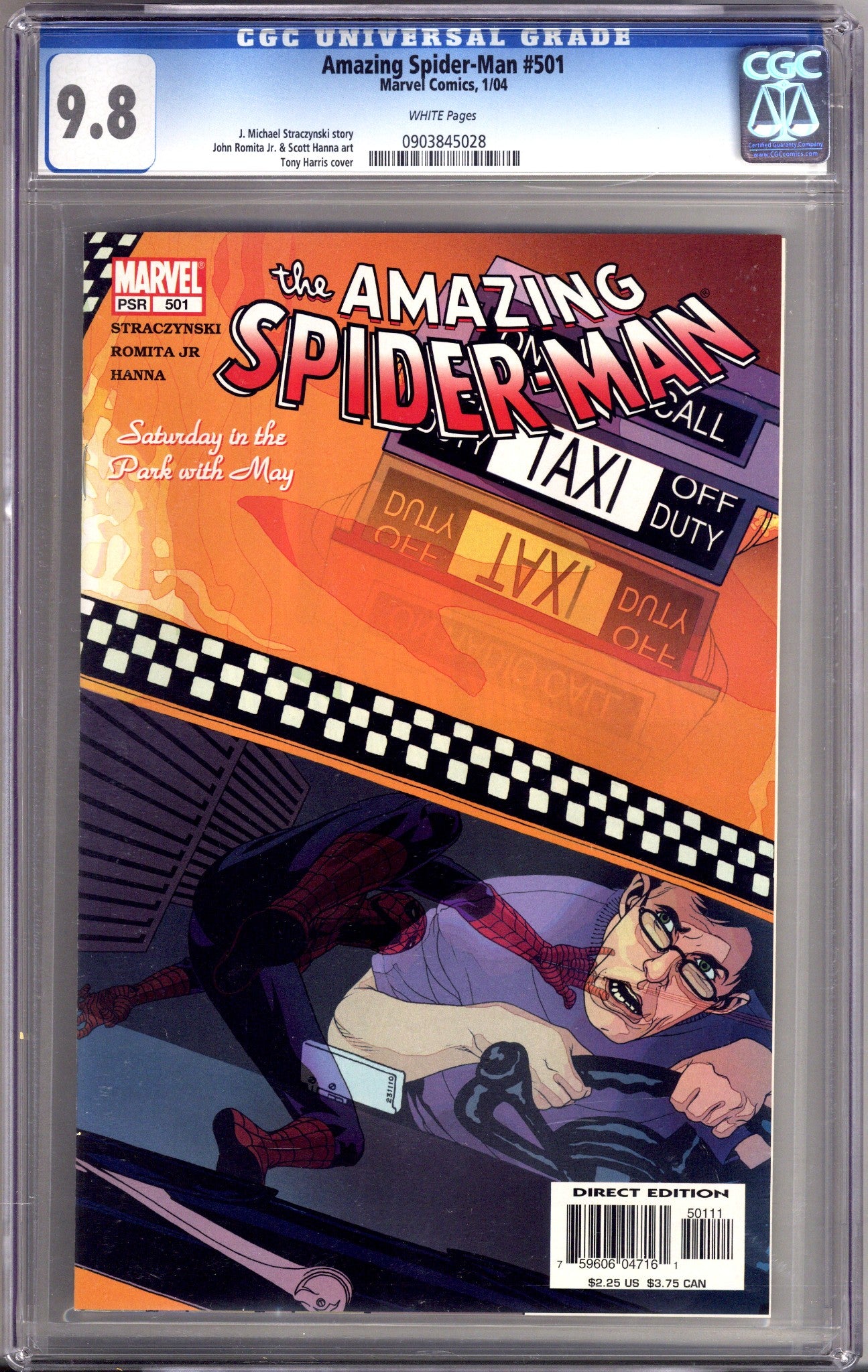 The Amazing Spider-Man Vol 2 501 CGC 9.8 (NM/M)   (2004)        