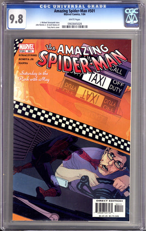 The Amazing Spider-Man Vol 2 501 CGC 9.8 (NM/M) (2004)