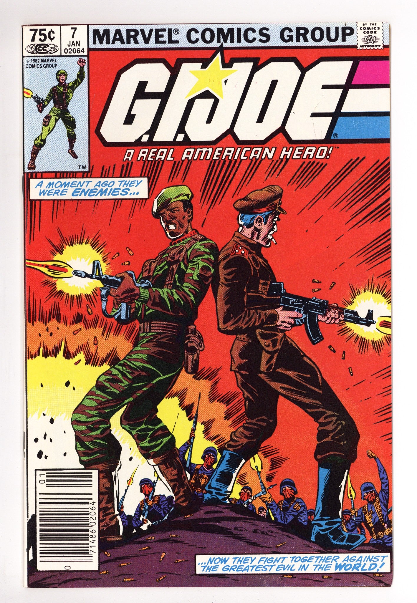 G.I. Joe, A Real American Hero 7 VF/NM (9.0) (1983) Canadian Price Variant 