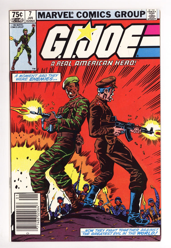 G.I. Joe, A Real American Hero 7 VF/NM (9.0) (1983) Canadian Price Variant