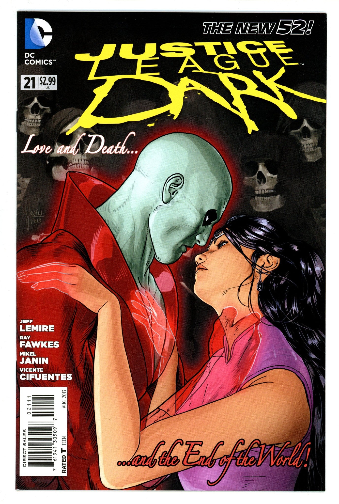 Justice League Dark Vol 1 21 High Grade (2013) 