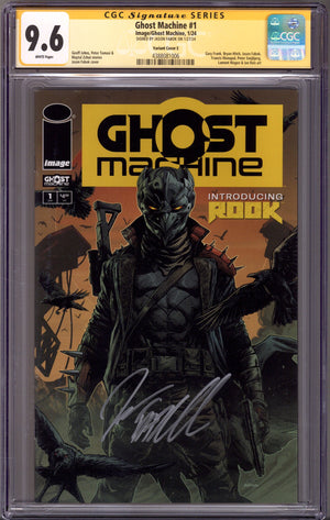 Ghost Machine 1 CGC 9.6 (NM+) (2024) Fabok Variant Signed x1 Cover Jason Fabok