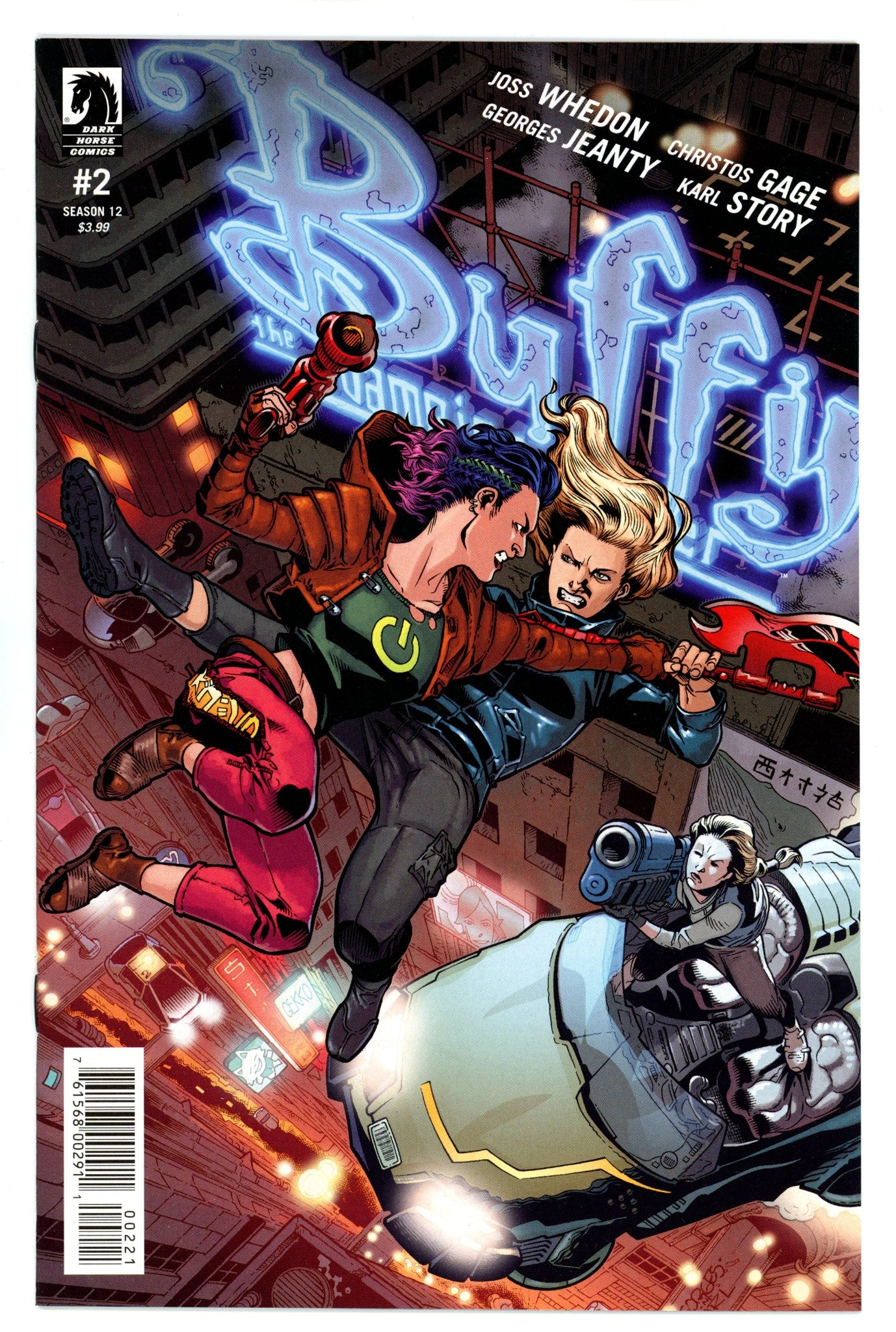 Buffy the Vampire Slayer Season 12 2 NM- (9.2) (2018) Jeanty Variant 
