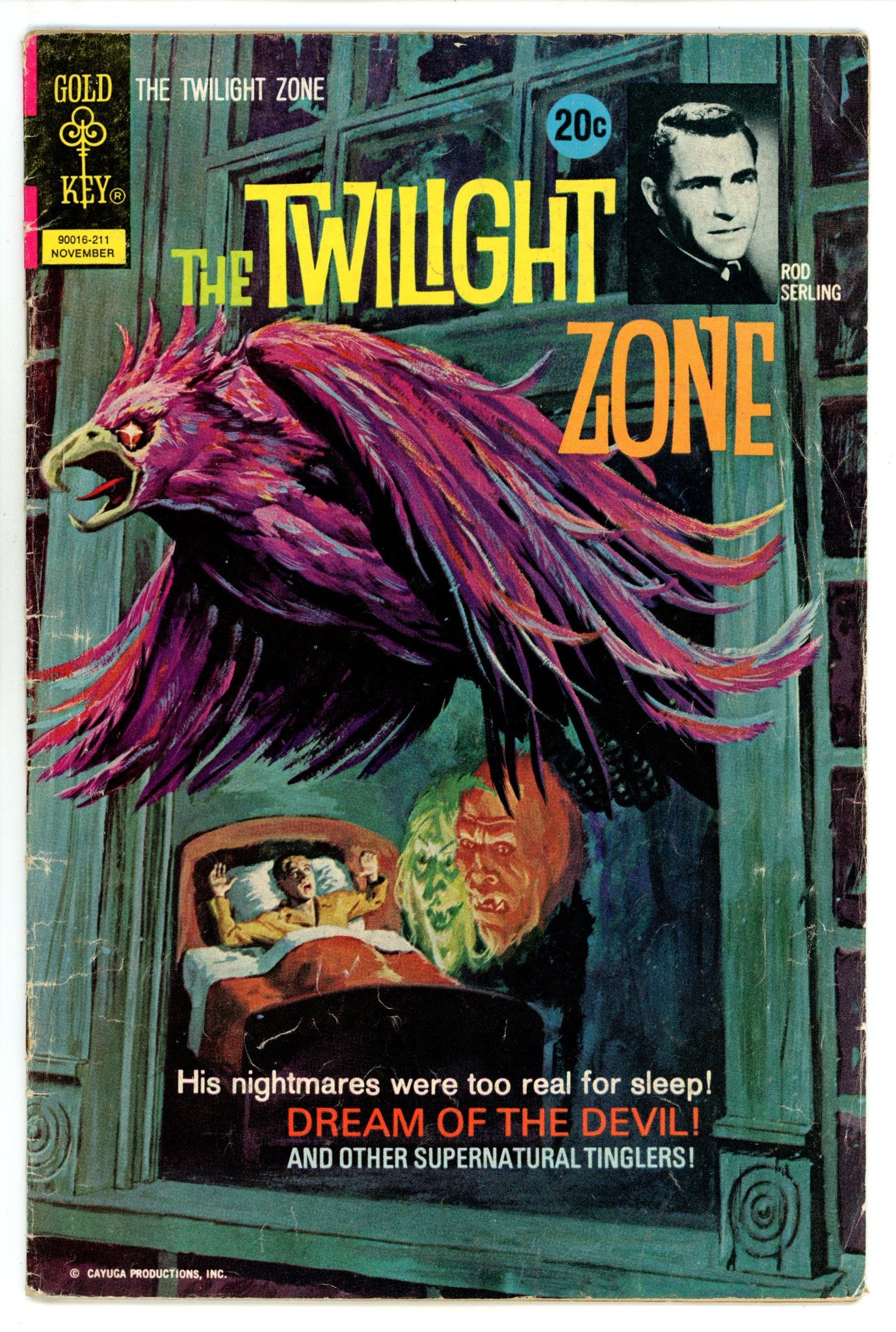 The Twilight Zone 46 VG- (3.5) 20¬¢ Variant (1972) 