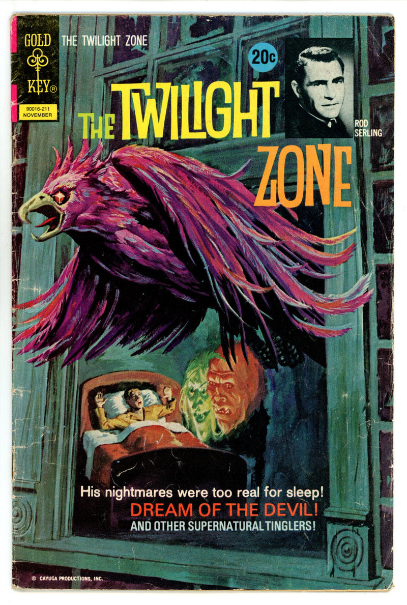 The Twilight Zone 46 VG- (3.5) 20¬¢ Variant (1972) 