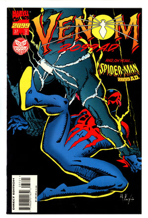 Spider-Man 2099 Vol 1 37 NM- (9.2) (1995) Chaykin Variant