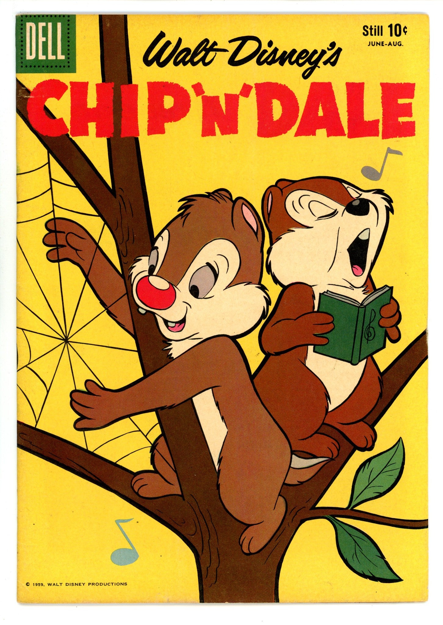 Walt Disney's Chip 'n' Dale 18 VG/FN (5.0) (1959) 