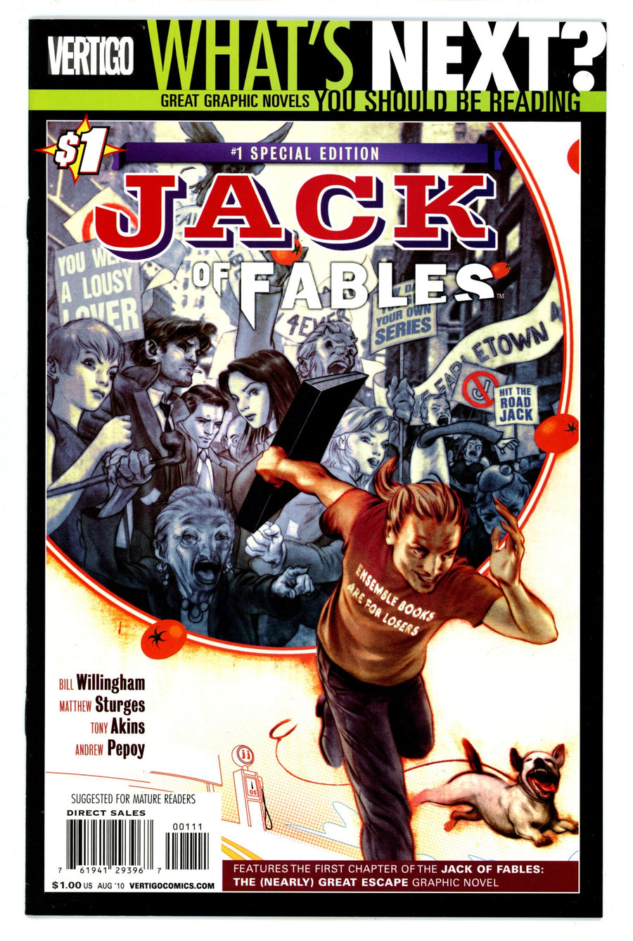 Jack of Fables #1 Special Edition [nn] High Grade (2010) 